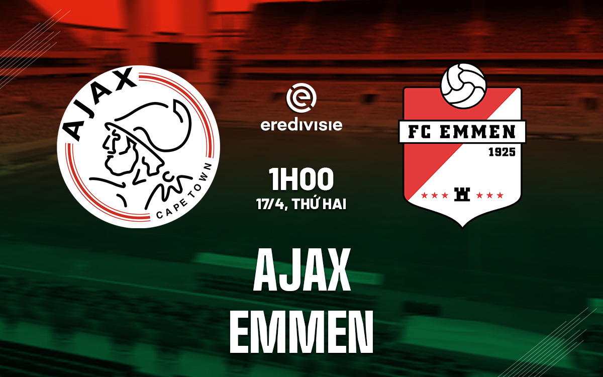 Ajax vs Emmen