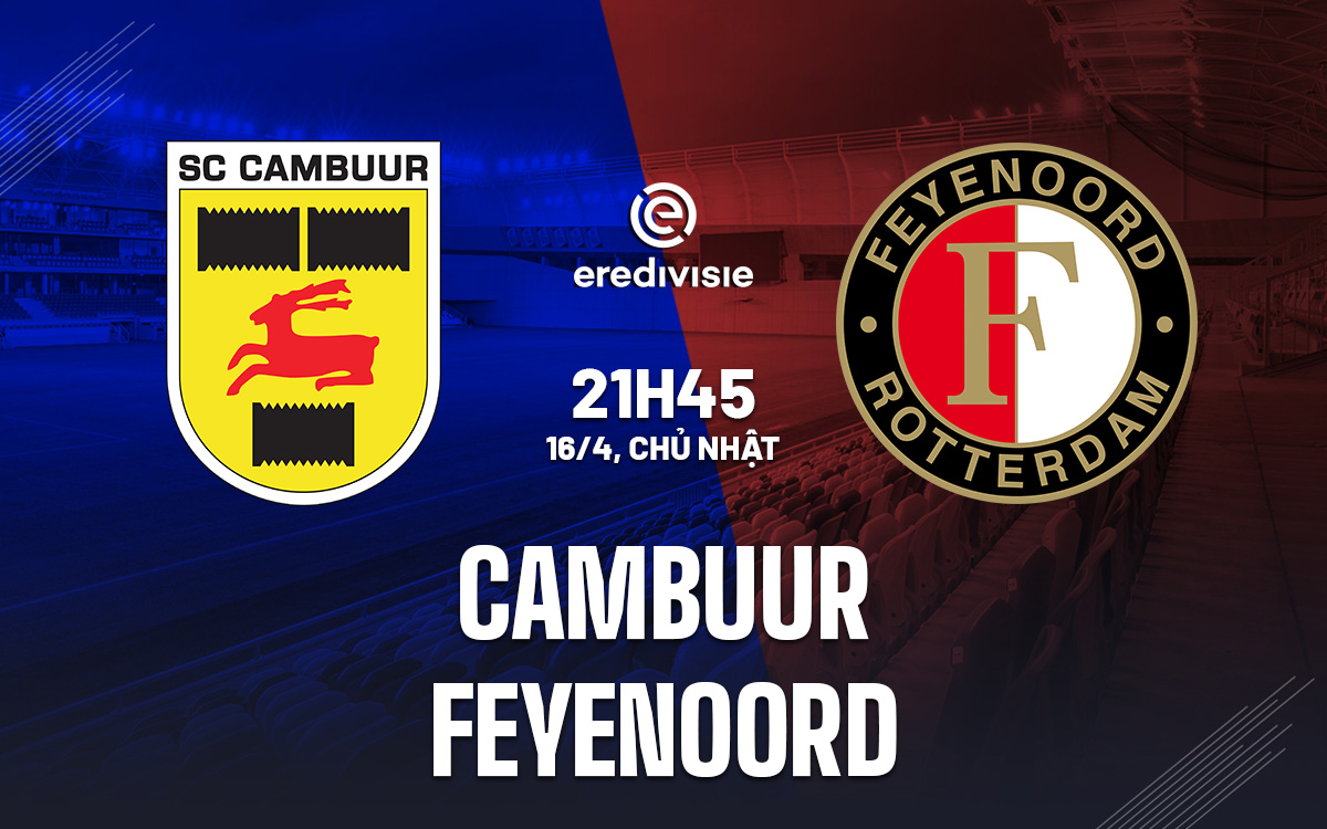 Cambuur vs Feyenoord