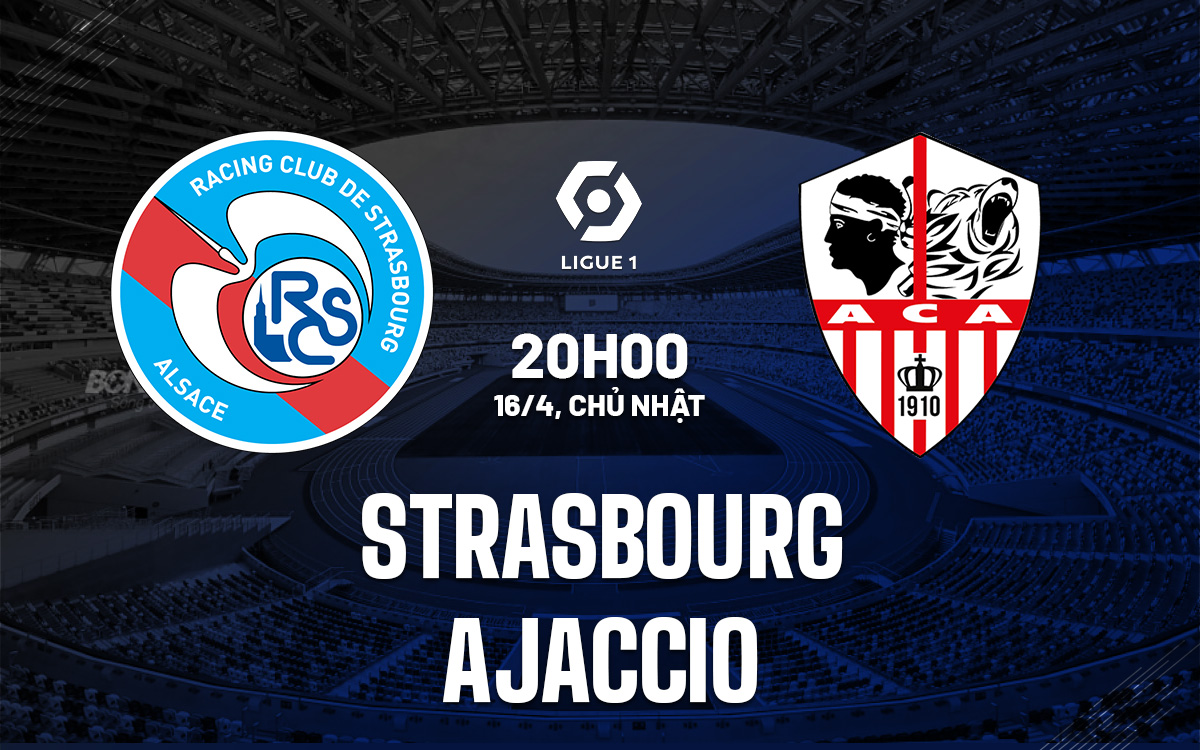 Strasbourg vs Ajaccio
