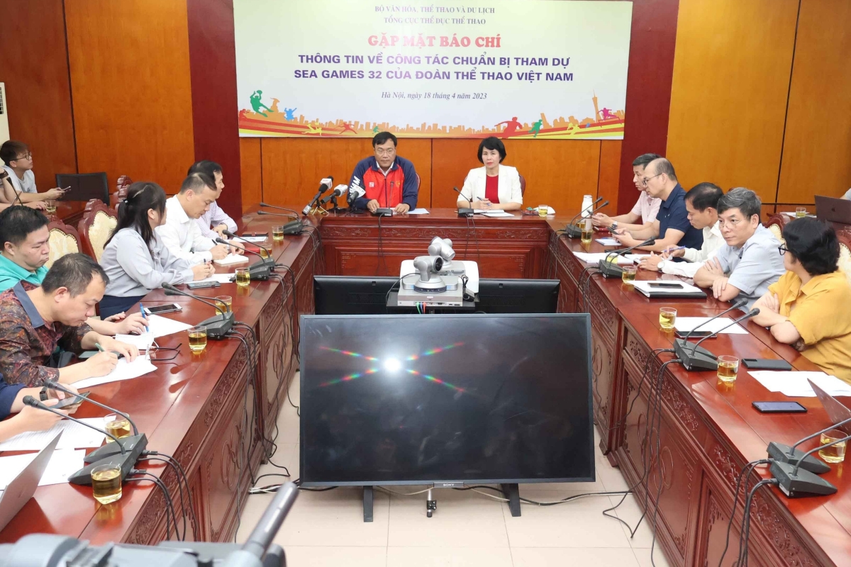 Tong cuc gap mat truyen thong truoc SEA Games 32