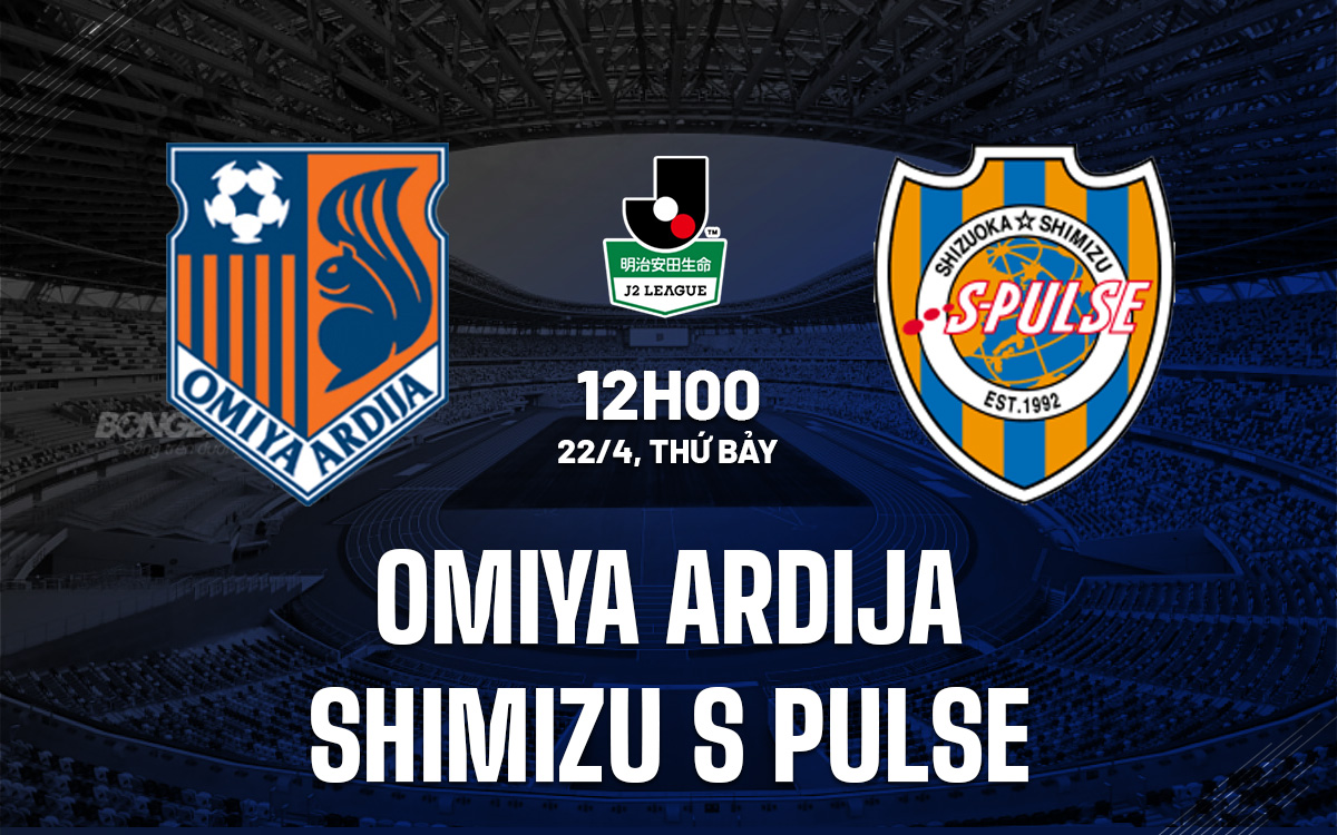 Omiya Ardija vs Shimizu S Pulse Omiya Ardija vs Shimizu S Pulse