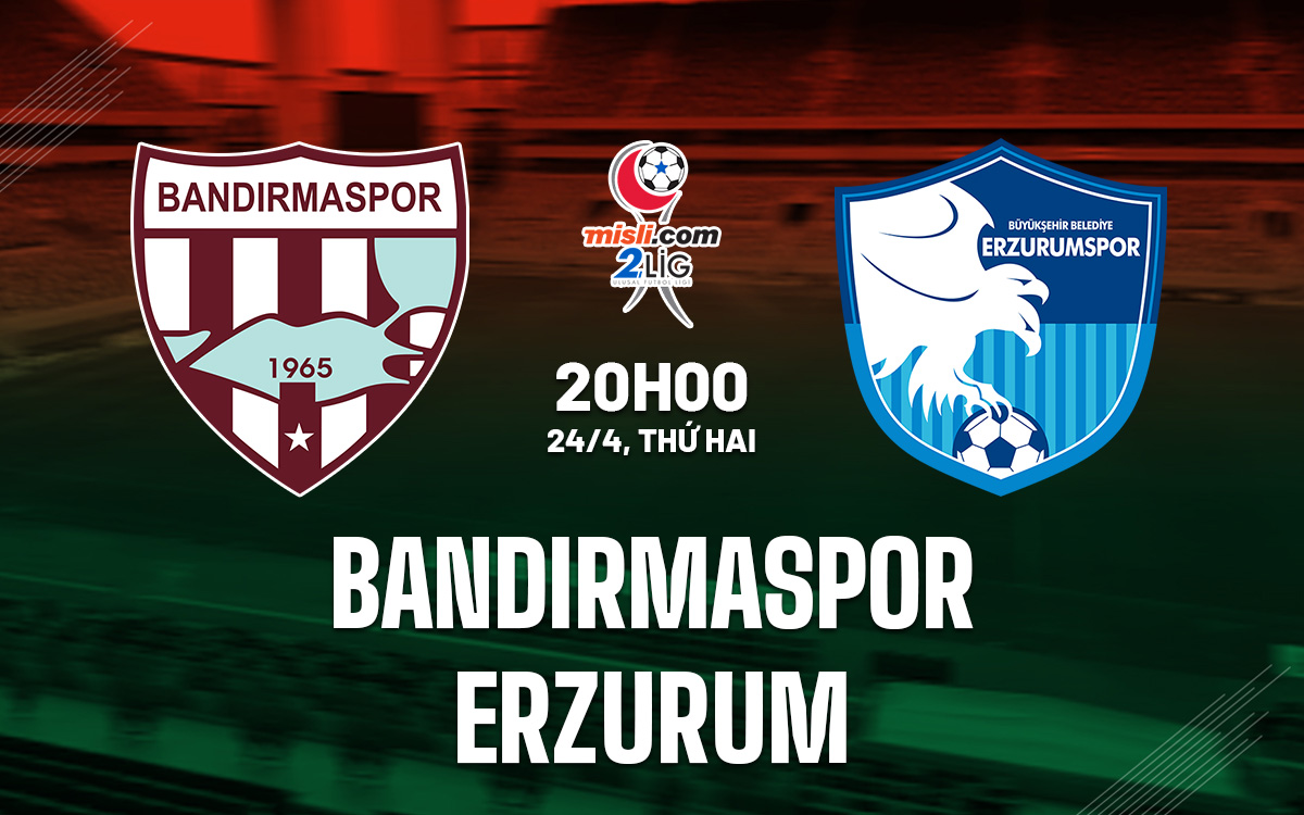 Bandirmaspor vs Erzurumspor