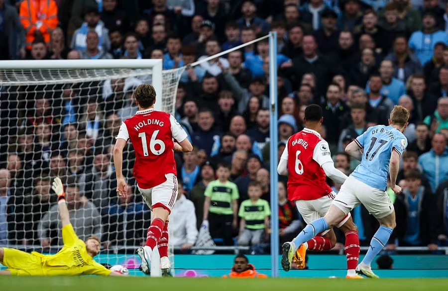 Điểm nhấn Man City 4-1 Arsenal Bước ngoặt trong cuộc đua vô địch 5