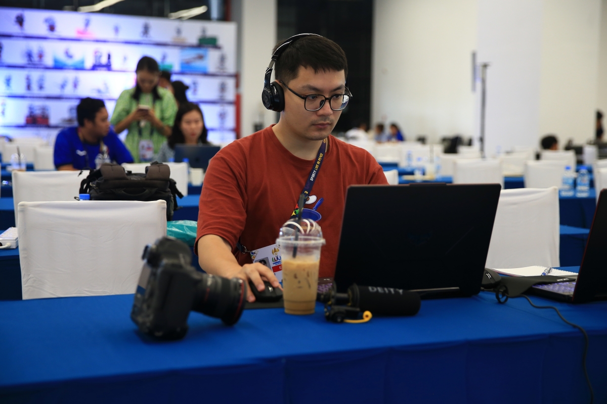 Khai trương trung tâm báo chí SEA Games 32 5