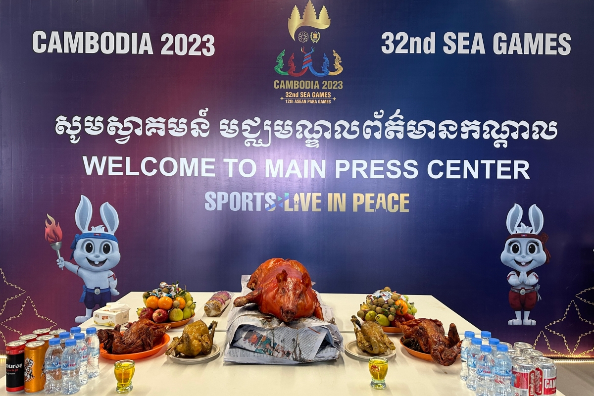 Khai trương trung tâm báo chí SEA Games 32 1