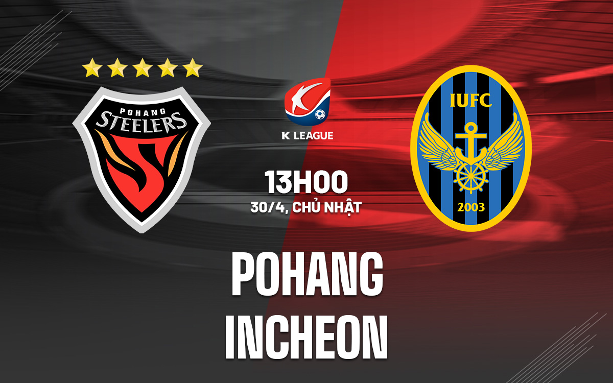 Pohang vs Incheon Pohang vs Incheon