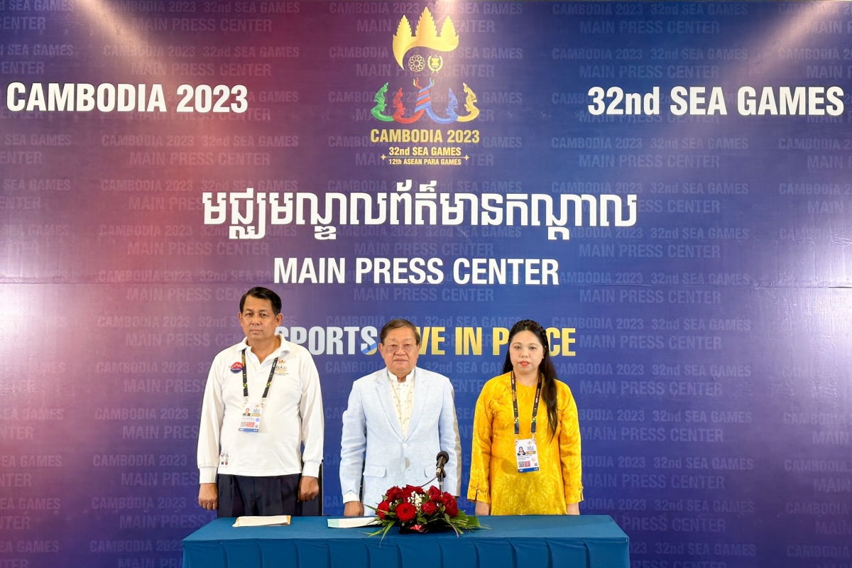 Khai trương trung tâm báo chí SEA Games 32 3