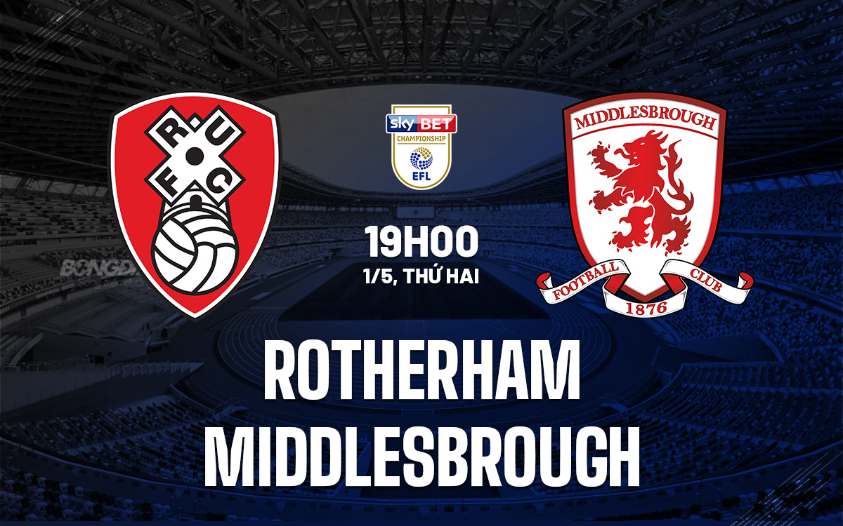 Rotherham vs Middlesbrough Rotherham vs Middlesbrough
