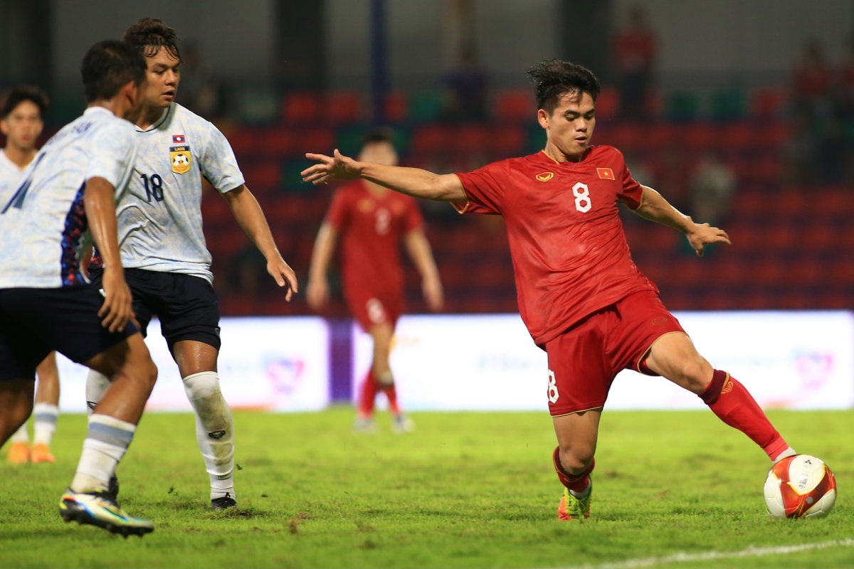 Khuat Van Khang U22 Viet Nam vs Lao 30/4