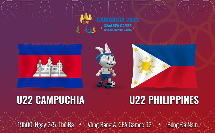 U22 Philippines vs U22 Campuchia U22 Philippines vs U22 Campuchia