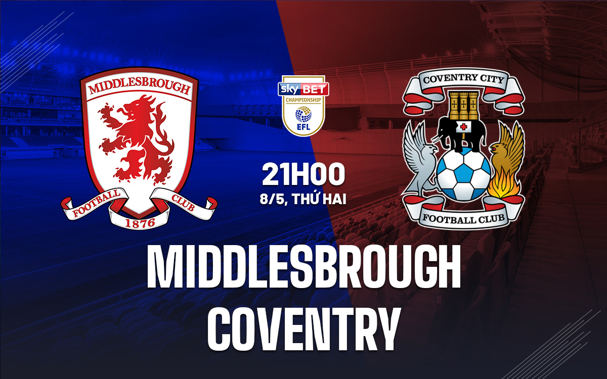 Middlesbrough vs Coventry