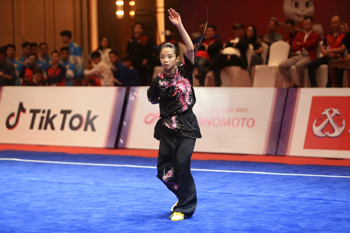 Bộ trang phục đặc biệt của Dương Thuý Vi trong ngày giành HCV dịp sinh nhật 3