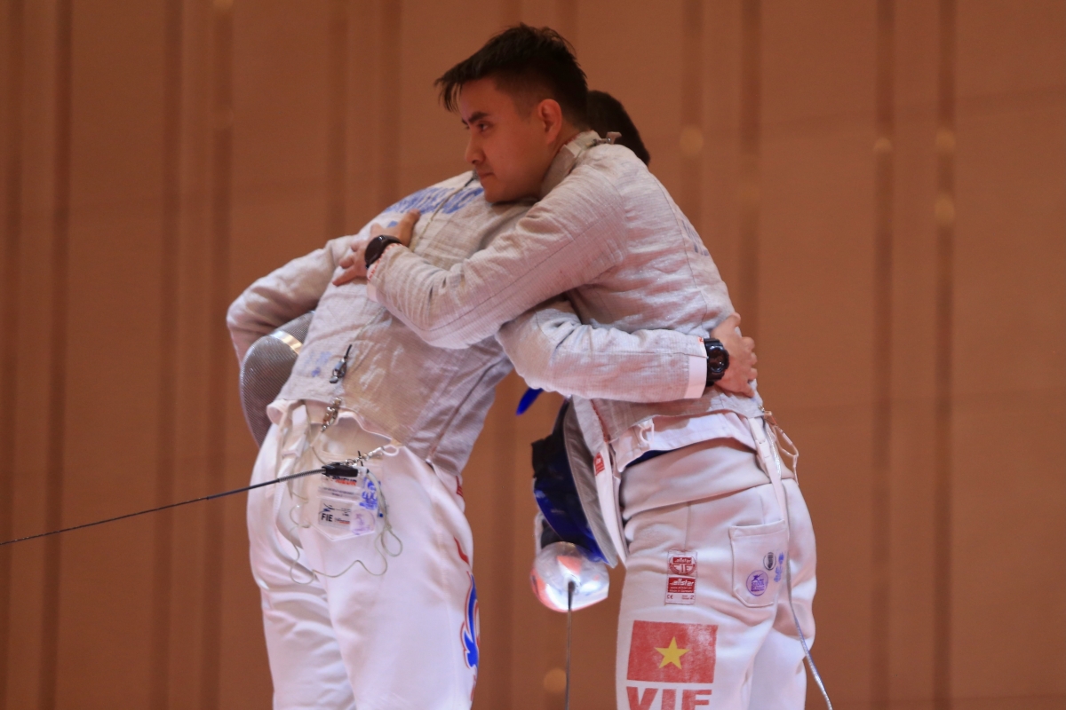 Vũ Thành An thua sốc ở nội dung kiếm chém cá nhân nam 12/5 Vu Thanh An thua soc o noi dung kiem chem ca nhan nam 12/5