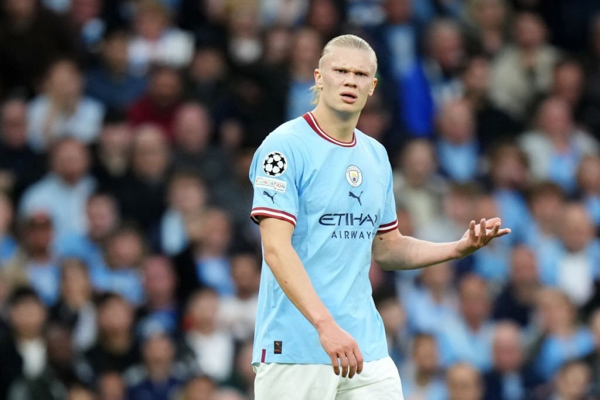 Haaland chi khong the ghi ban vao luoi 3 doi bong ma anh gap o Champions League gom Ajax (1 tran) Man City (2 tran) va Real Madrid (2 tran).