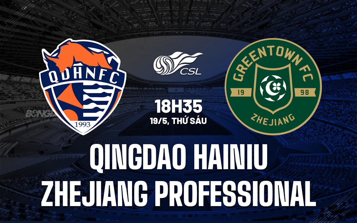 Qingdao Hainiu vs Zhejiang Professional