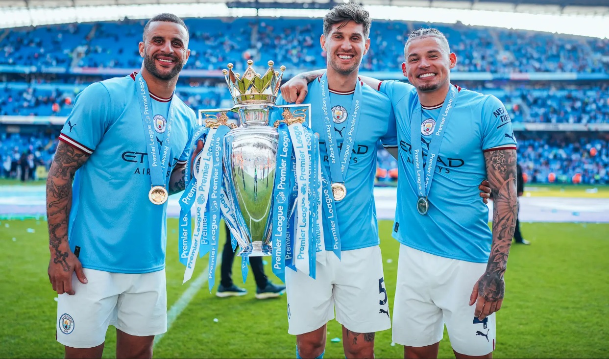 Những hình ảnh đáng nhớ trong lễ đăng quang của Manchester City 8