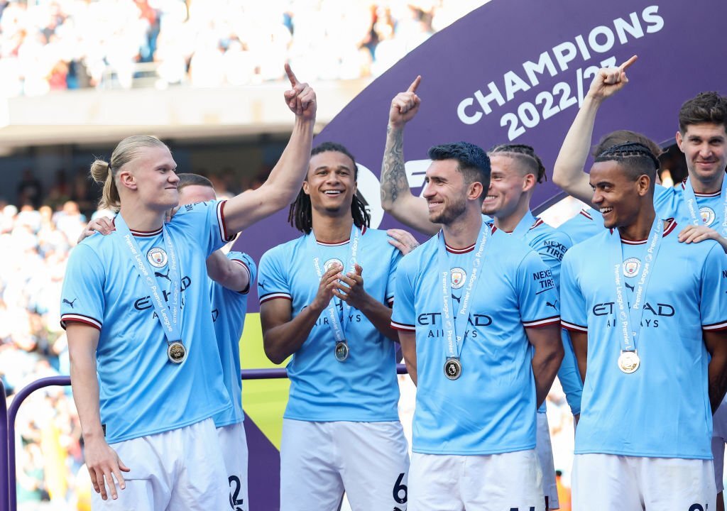 Những hình ảnh đáng nhớ trong lễ đăng quang của Manchester City 3