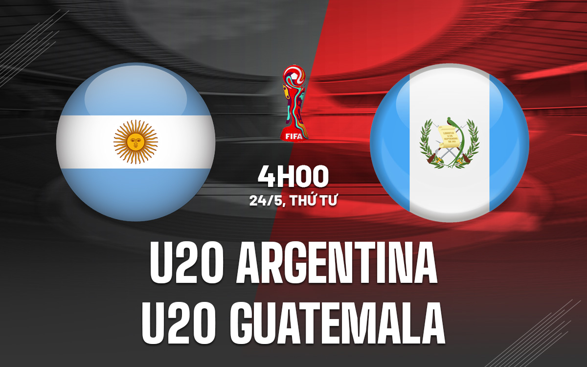 U20 Argentina vs U20 Guatemala