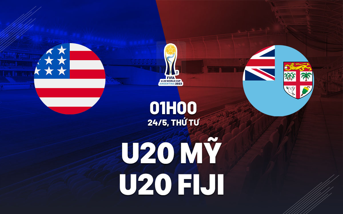 nhan dinh bong da soi keo U20 My vs U20 Fiji world cup 2023 hom nay