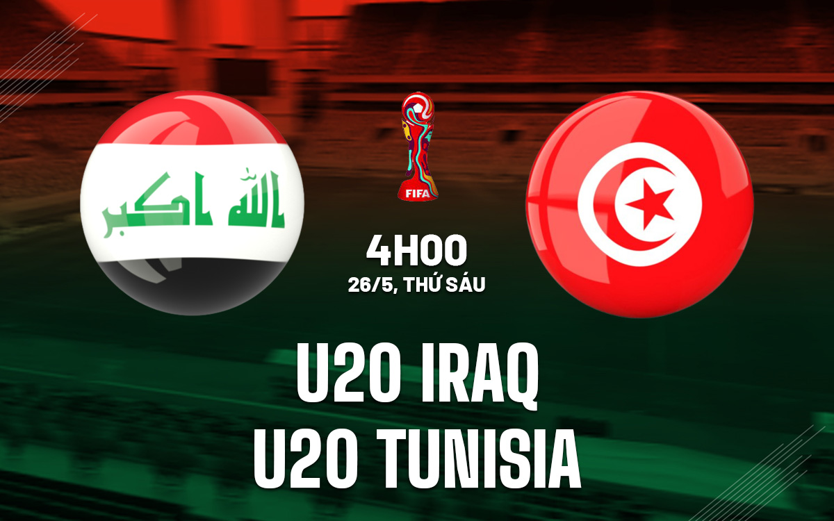 U20 Iraq vs U20 Tunisia