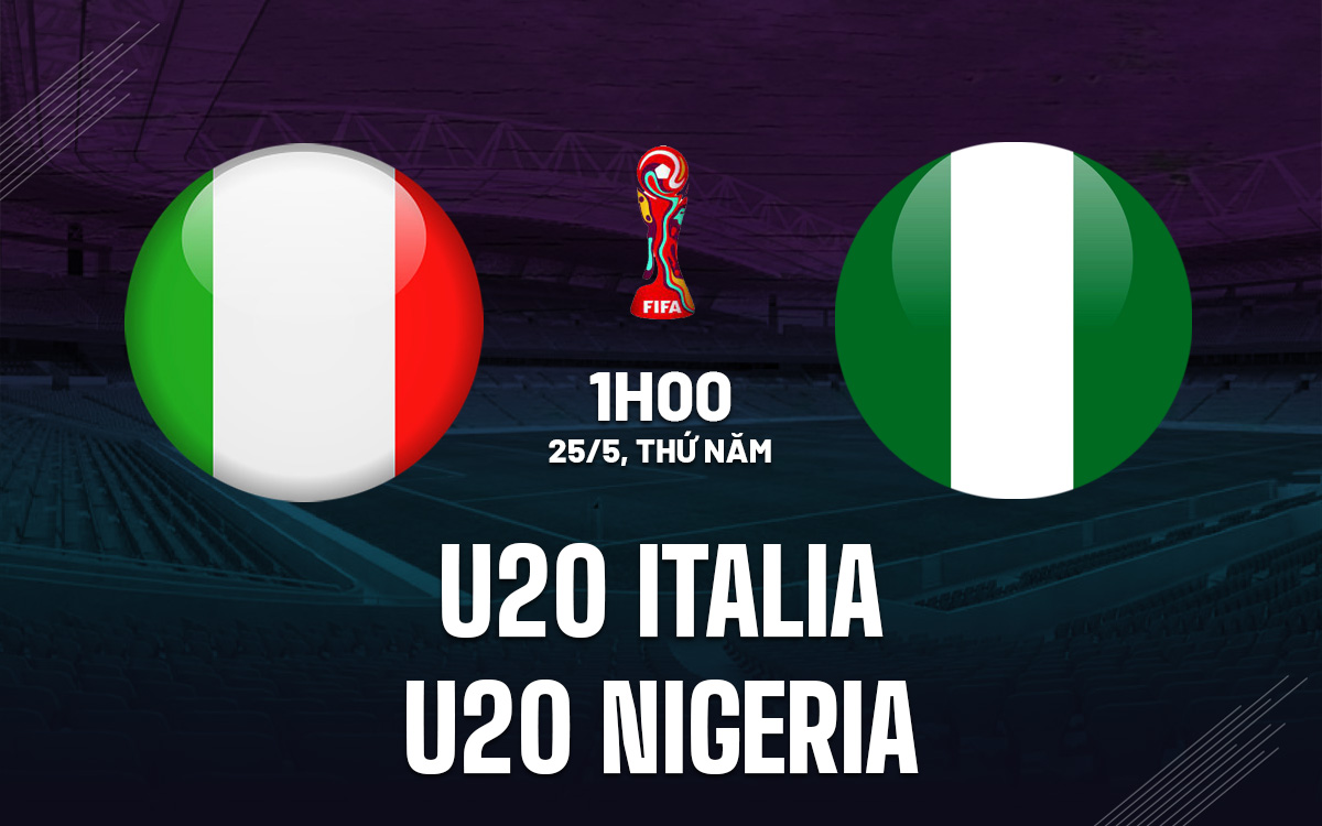 U20 Italia vs U20 Nigeria