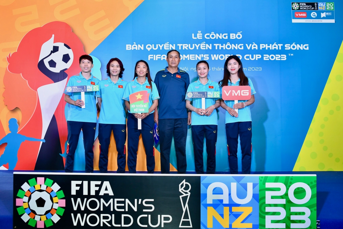 Cong bo ban quyen FIFA World Cup nu 2023