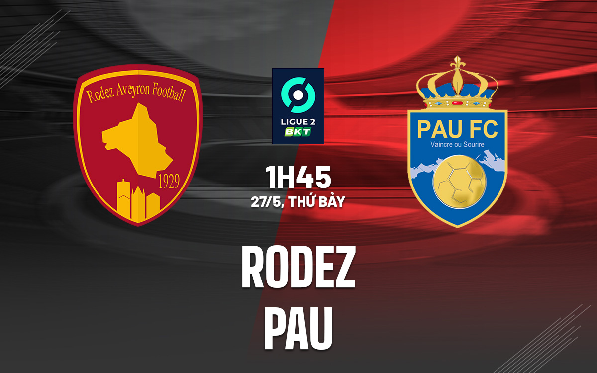 Rodez vs Pau FC