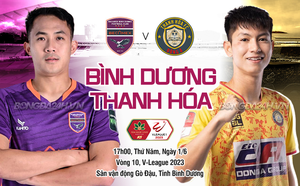 Nhận định Bình Dương vs Thanh Hóa (17h00 ngày 16) Cơ hội nào cho thầy trò Huỳnh Đức 1