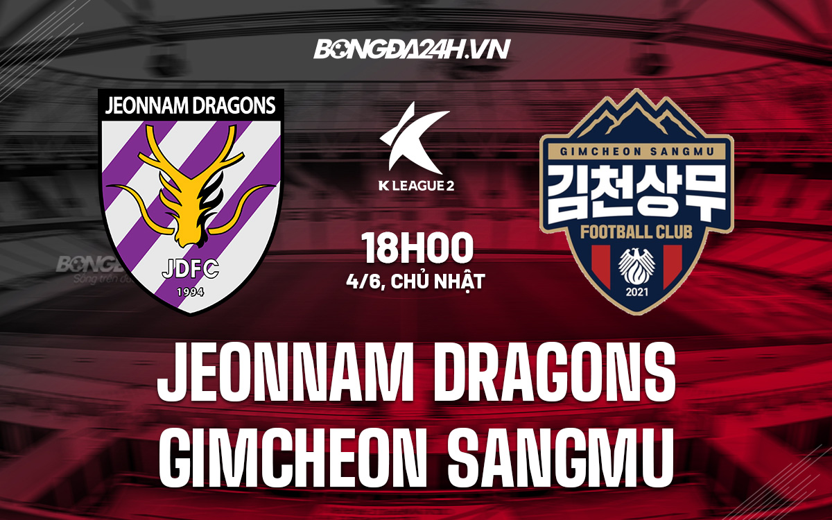 Jeonnam Dragons vs Gimcheon Sangmu Jeonnam Dragons vs Gimcheon Sangmu