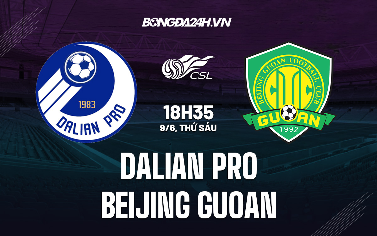 Nhận định bóng đá Dalian Pro vs Beijing Guoan VĐQG Trung Quốc