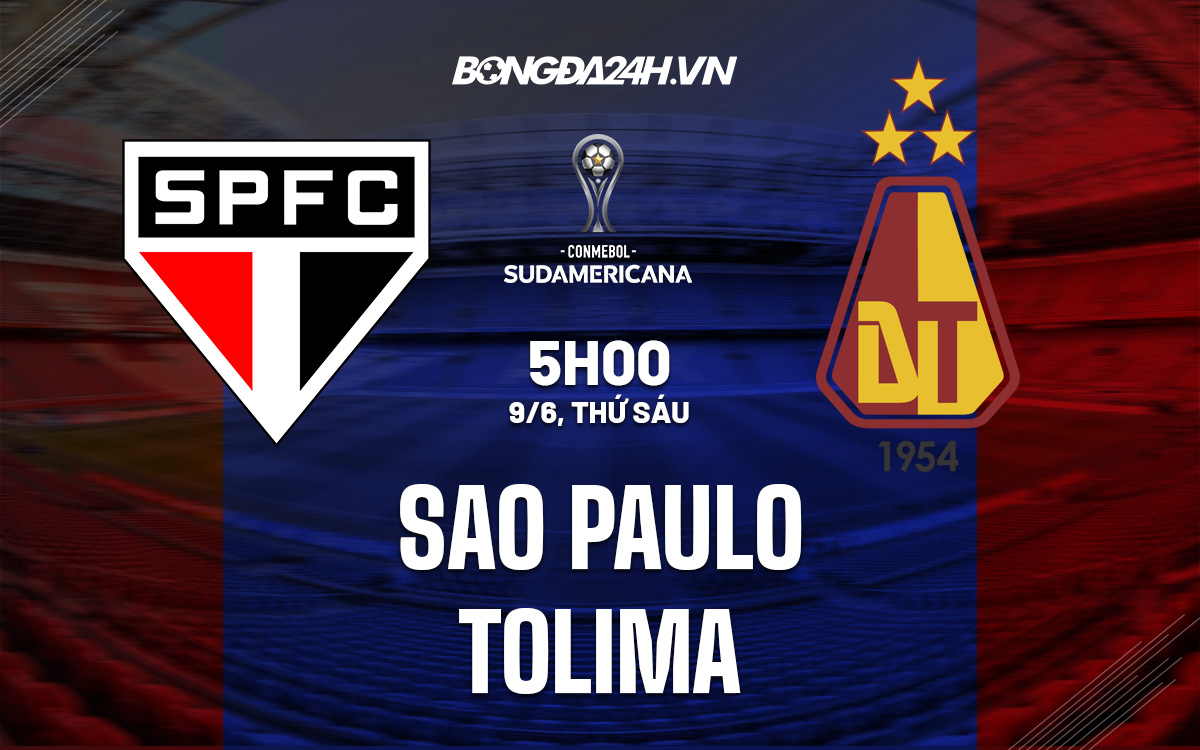 Nhận định Bóng đá Sao Paulo Vs Deportes Tolima Copa Sudamericana