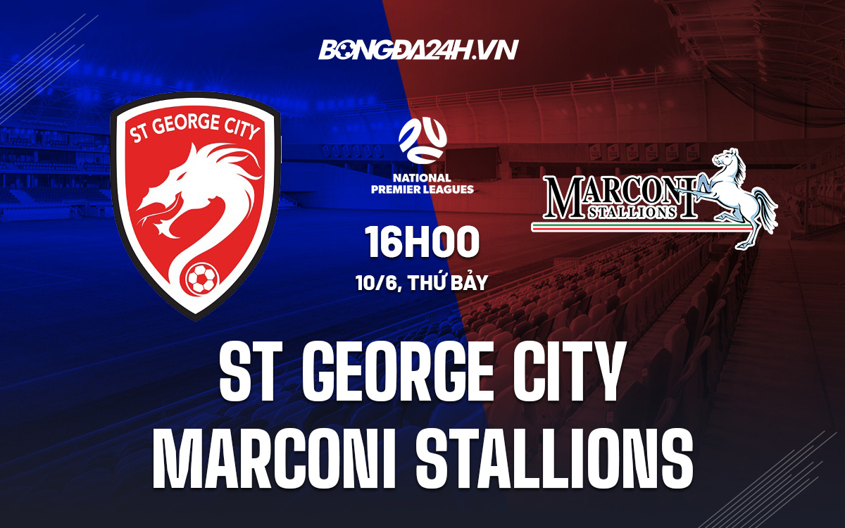 St George City vs Marconi Stallions
