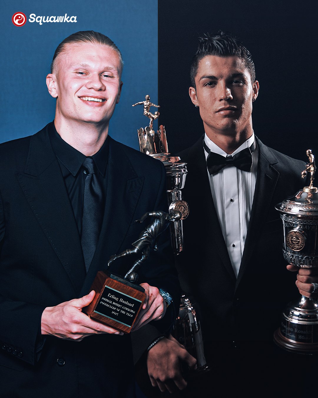 Erling Haaland sánh ngang Cristiano Ronaldo Erling Haaland sanh ngang Cristiano Ronaldo