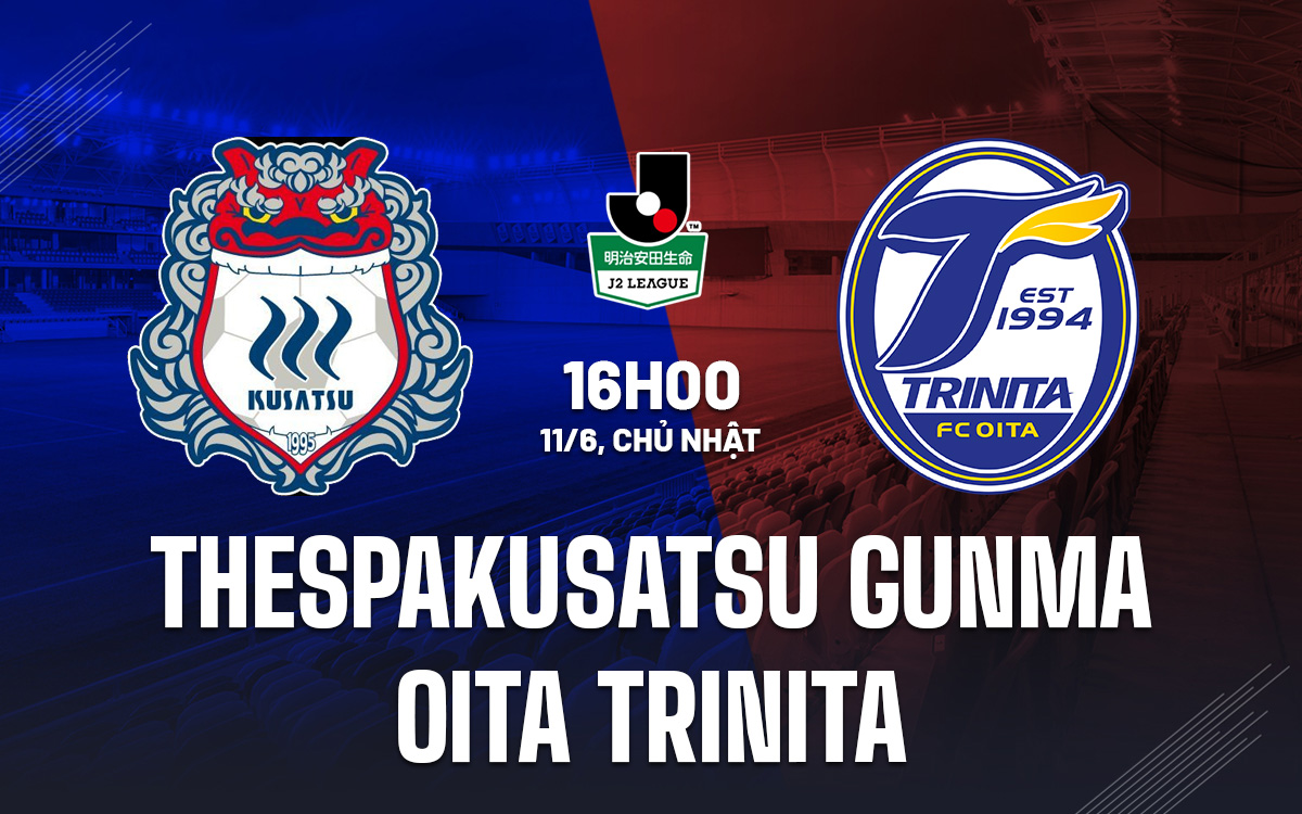 Thespakusatsu Gunma vs Oita Trinita Thespakusatsu Gunma vs Oita Trinita