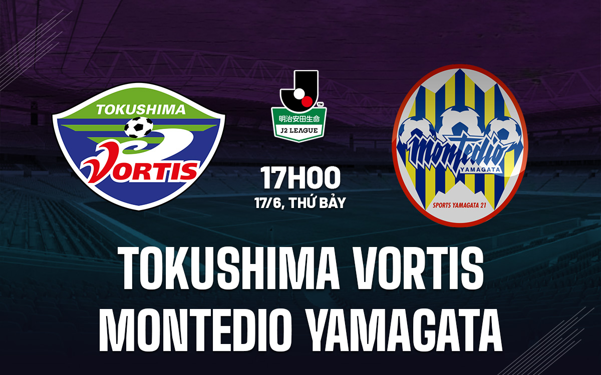 Nhận định Tokushima Vortis vs Montedio Yamagata Hạng 2 Nhật