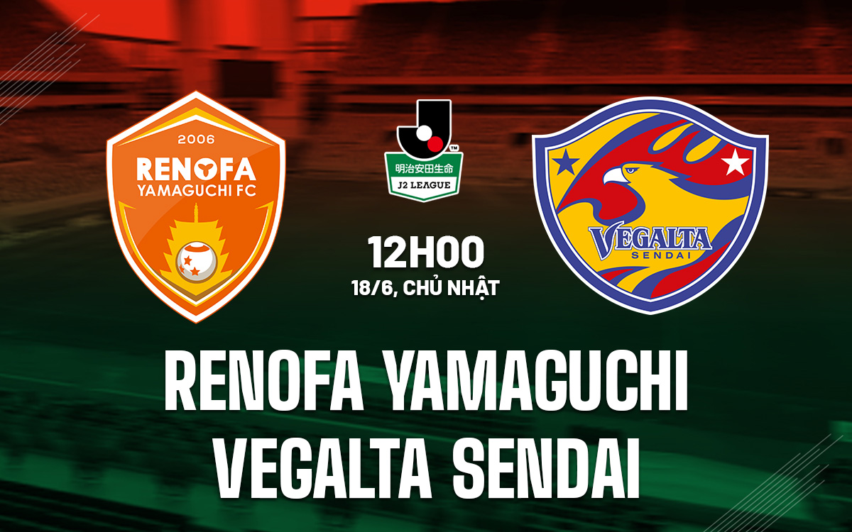 Renofa Yamaguchi vs Vegalta Sendai