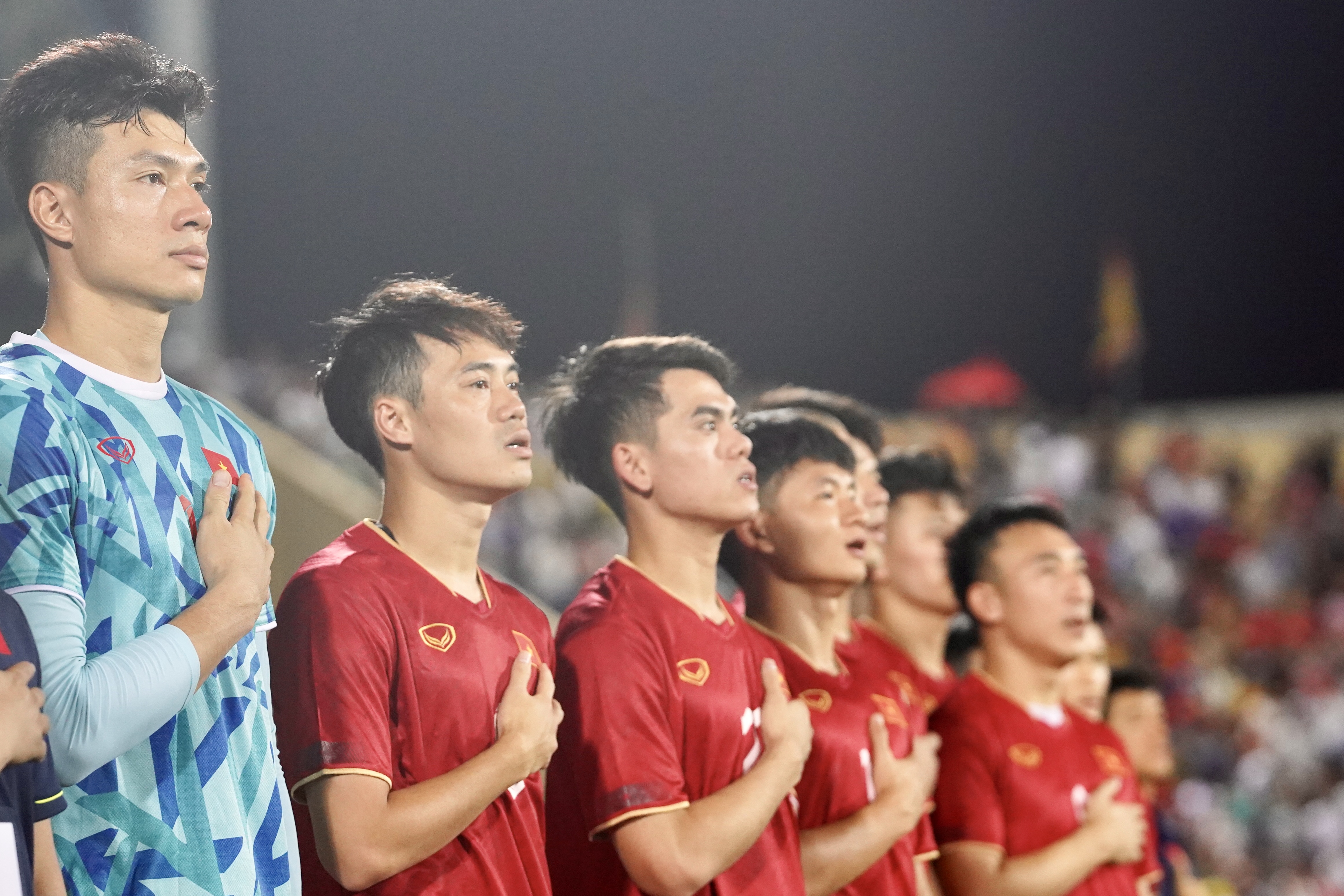 Loạt biểu cảm đáng yêu của Văn Toàn trong trận đấu Syria 3