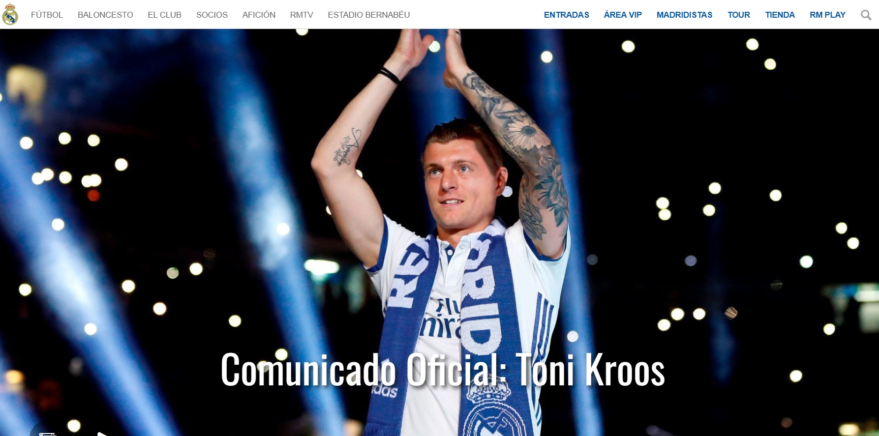 Nóng Real Madrid chính thức thông báo về tương lai Toni Kroos 1