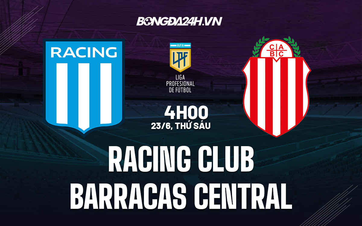 Racing Club vs Barracas