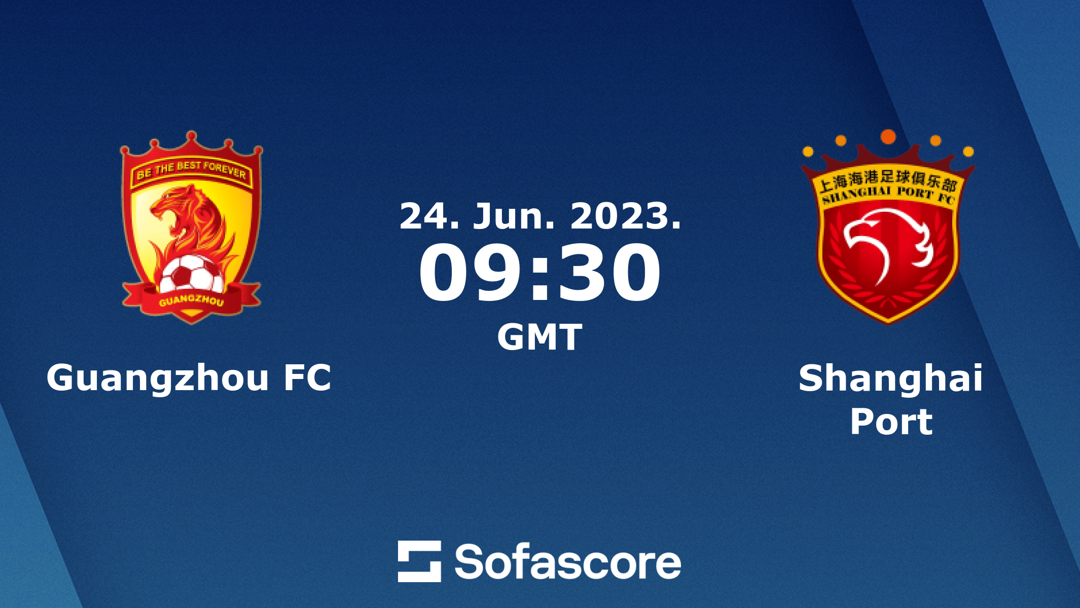 Guangzhou FC vs Shanghai Port