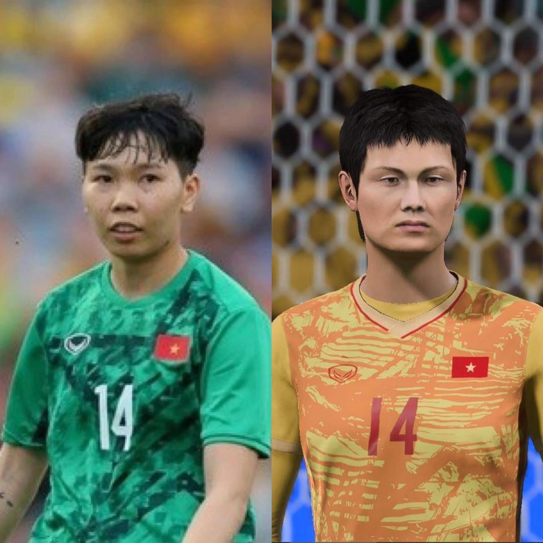 Diện mạo các cầu thủ đội tuyển nữ Việt Nam trong game FIFA 23 4