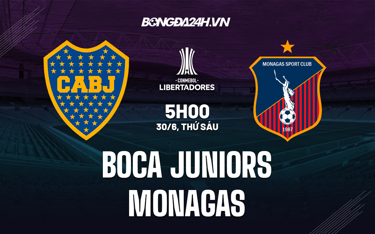 Boca Juniors vs Monagas