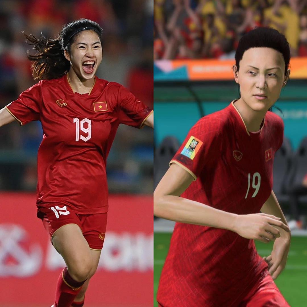 Diện mạo các cầu thủ đội tuyển nữ Việt Nam trong game FIFA 23 3
