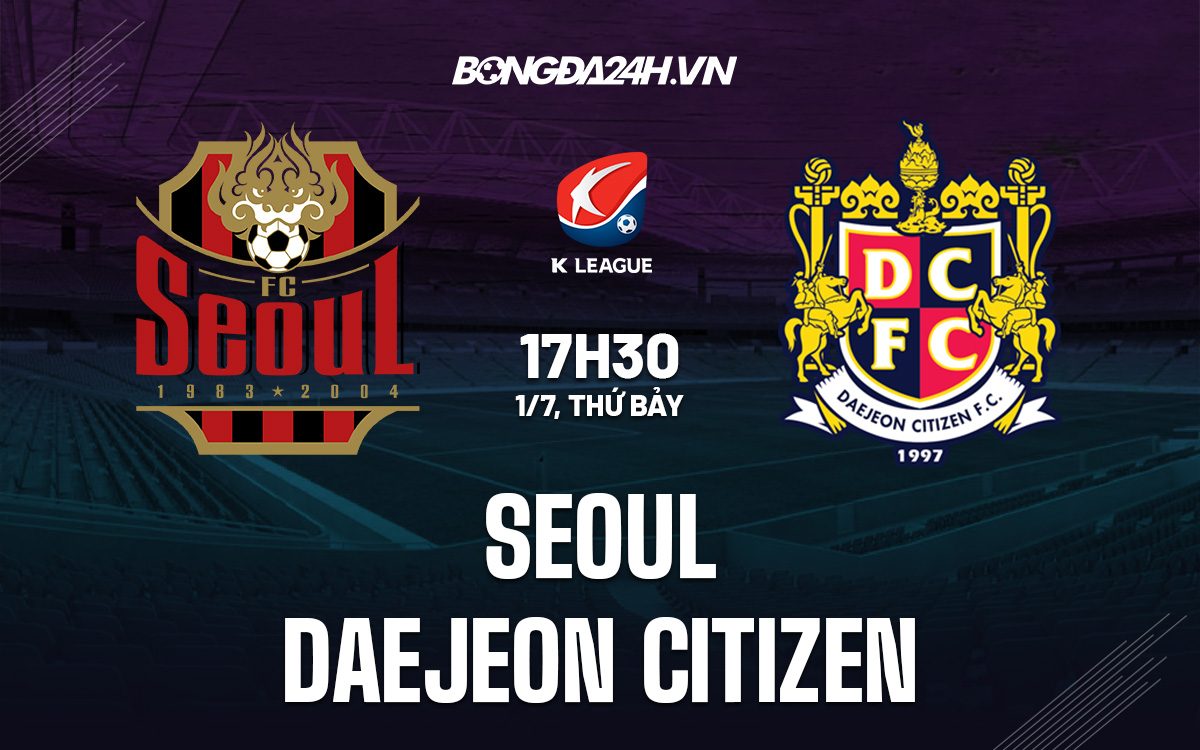 Seoul vs Daejeon Citizen Seoul vs Daejeon Citizen