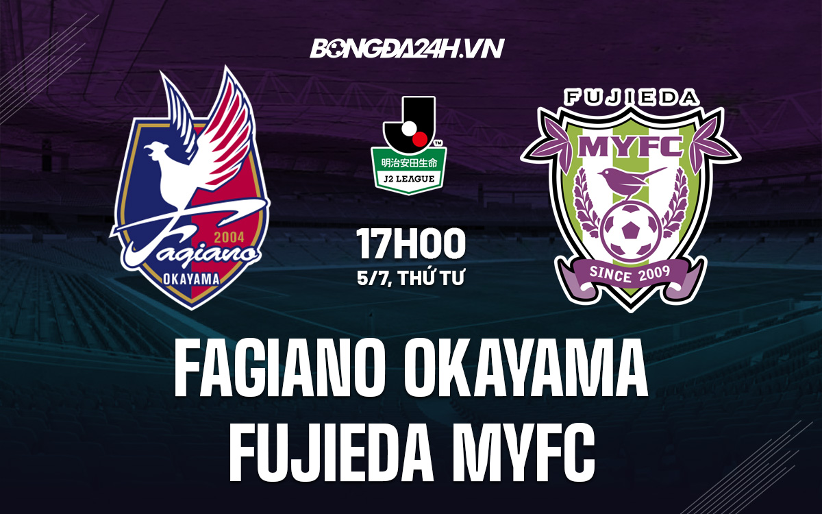 Nhận định bóng đá Fagiano Okayama vs Fujieda MYFC Hạng 2 Nhật