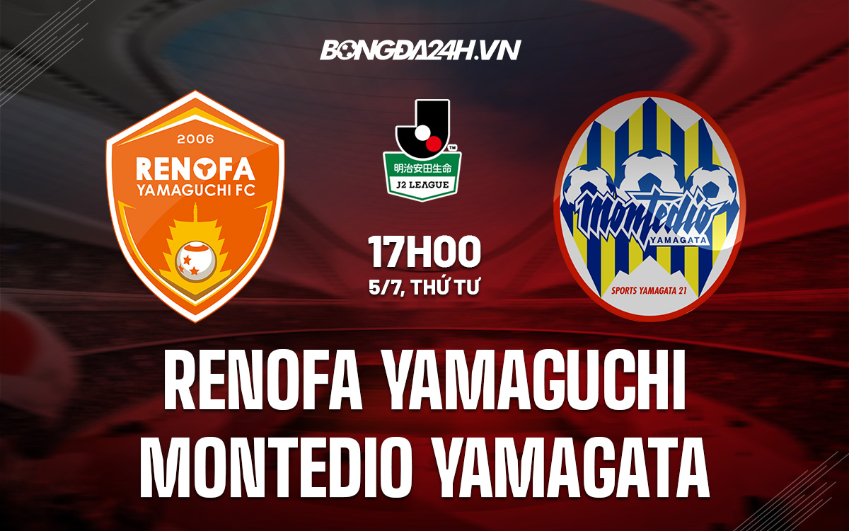 Nhận định bóng đá Renofa Yamaguchi vs Montedio Yamagata hôm nay
