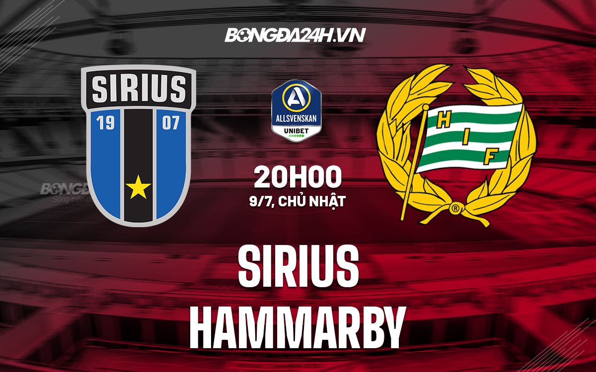 Nhận định Bóng đá Sirius Vs Hammarby VĐqg Thụy Điển Hôm Nay 