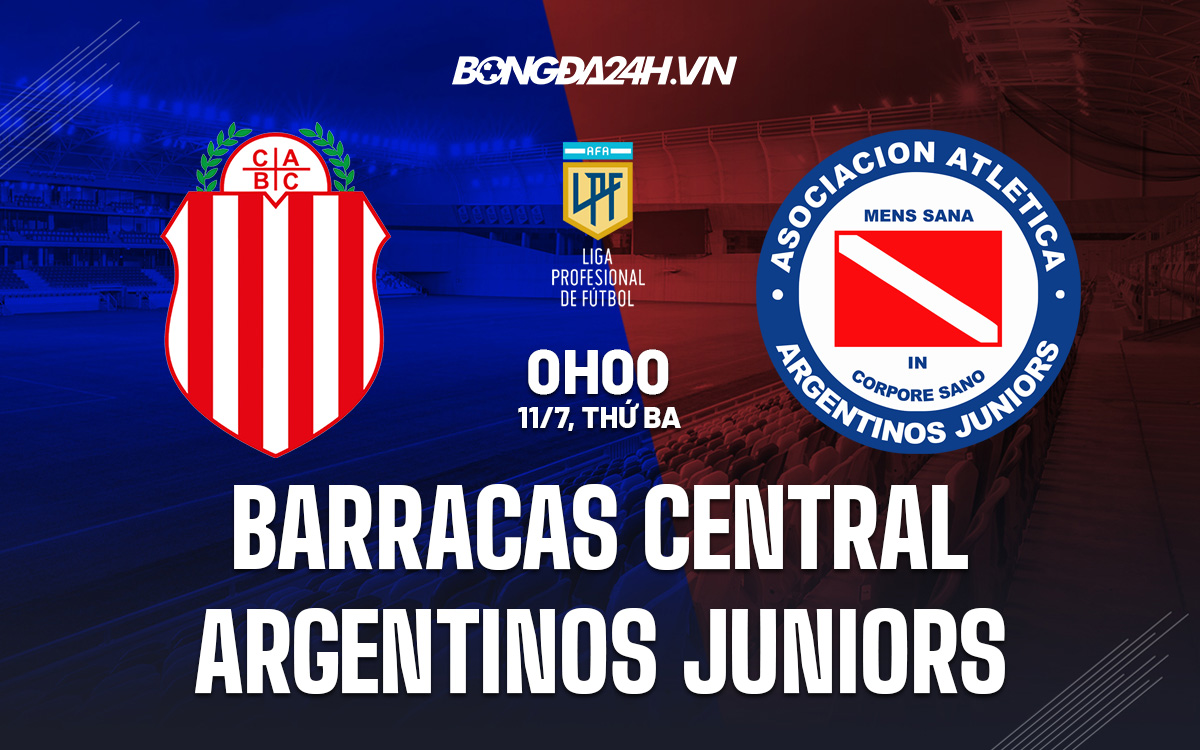 Barracas central vs argentinos juniors
