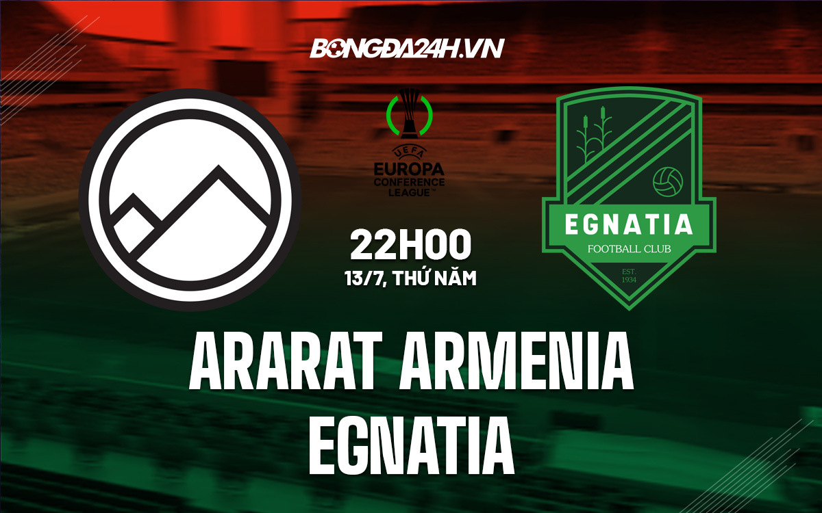 FC Ararat-Armenia Egnatia Rrogozhine ao vivo - resultado FC Ararat