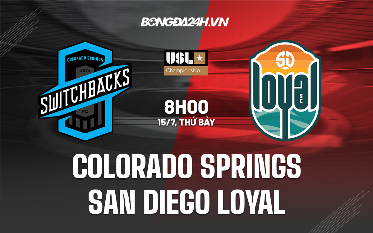 San Diego Loyal SC vs. Colorado Springs Switchbacks FC - Game